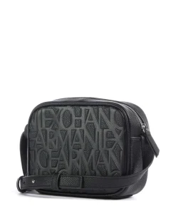 Liz Umhängetasche Lederimitat schwarz