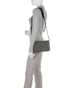 Loenna Umhängetasche Lederimitat schwarz