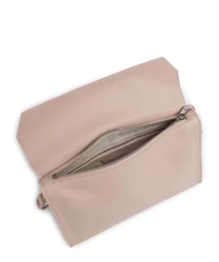 Lora Small Pebble S Umhängetasche fein genarbtes Rindsleder rosa