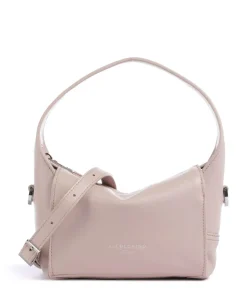 Lou 2 Calf Optic XS Umhängetasche fein genarbtes Leder rosa