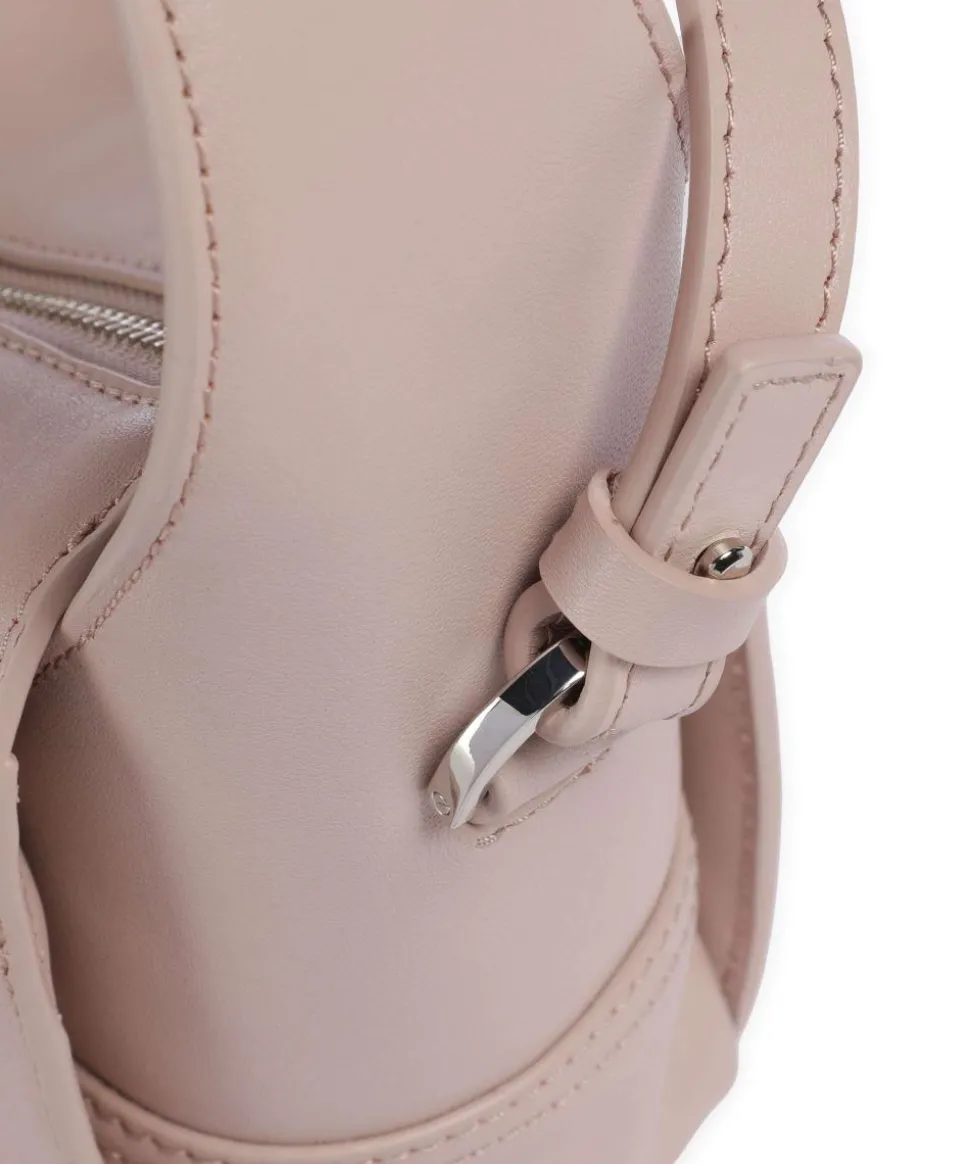 Lou 2 Calf Optic XS Umhängetasche fein genarbtes Leder rosa