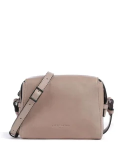 Lou 2 3D Leather S Umhängetasche genarbtes Rindsleder beige