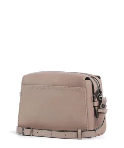 Lou 2 3D Leather S Umhängetasche genarbtes Rindsleder beige