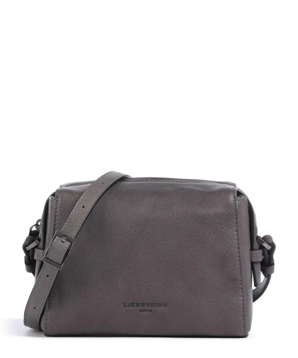 Lou 2 3D Leather S Umhängetasche genarbtes Rindsleder taupe