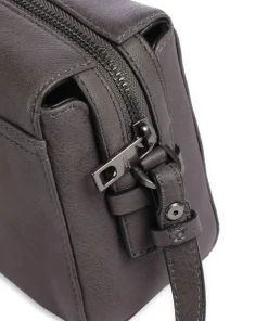 Lou 2 3D Leather S Umhängetasche genarbtes Rindsleder taupe