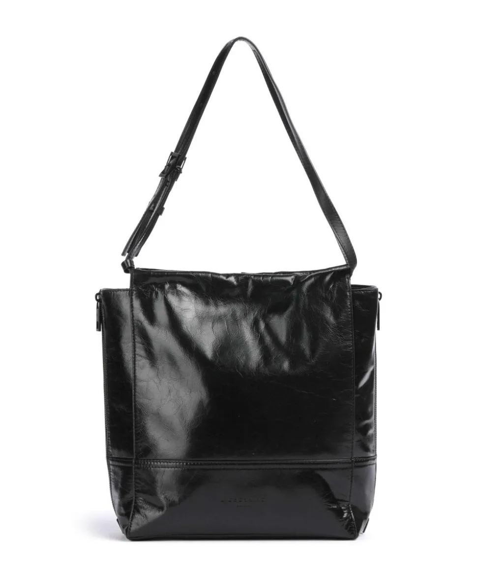 Lou 2 Paper Touch M Shopper Leder schwarz