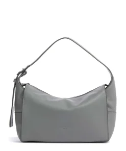 Lou Calf Optic M Beuteltasche fein genarbtes Kalbsleder grau