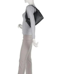 Lou Calf Optic S Beuteltasche Leder schwarz