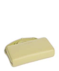 Lou Calf Optic XS Geldbörse Nappaleder gelbgrün