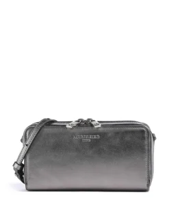 Lou Silverstone XS Umhängetasche Rindsleder silber