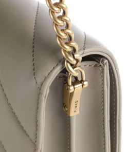 Love Click Classic Umhängetasche Schafsleder taupe