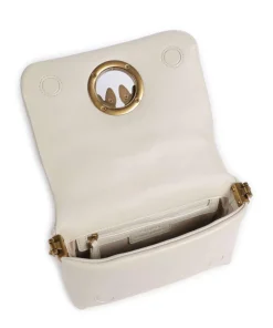 Love Click Puff Baby Umhängetasche Schafsleder elfenbein