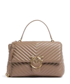 Love Lady Puff Big Handtasche Schafsleder hellbraun