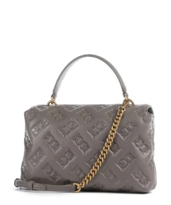 Love Lady Puff Classic Handtasche geprägtes Leder taupe