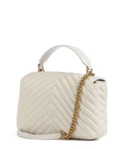 Love Lady Puff Mini Handtasche Schafsleder creme