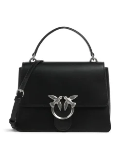 Love One Classic Handtasche fein genarbtes Rindsleder schwarz