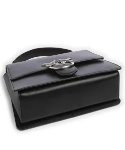 Love One Classic Handtasche fein genarbtes Rindsleder schwarz