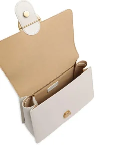 Love One Classic Handtasche fein genarbtes Rindsleder weiß