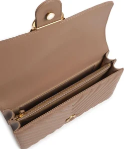 Love One Classic Schultertasche Schafsleder hellbraun