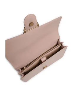 Love One Classic Schultertasche fein genarbtes Rindsleder altrosa