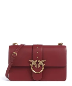 Love One Classic Umhängetasche fein genarbtes Rindsleder bordeaux