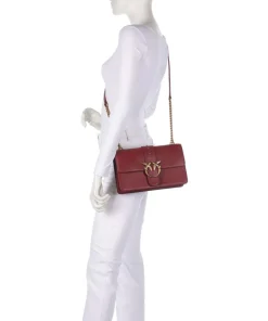 Love One Classic Umhängetasche fein genarbtes Rindsleder bordeaux