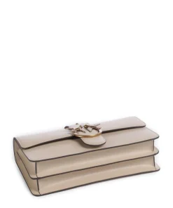 Love One Classic Umhängetasche fein genarbtes Kalbsleder hellbraun