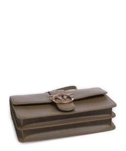 Love One Classic Umhängetasche fein genarbtes Rindsleder khaki