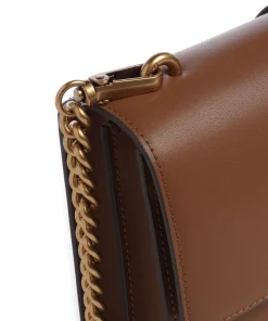 Love One Classic Umhängetasche fein genarbtes Kalbsleder braun