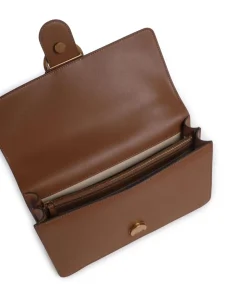 Love One Classic Umhängetasche fein genarbtes Kalbsleder braun