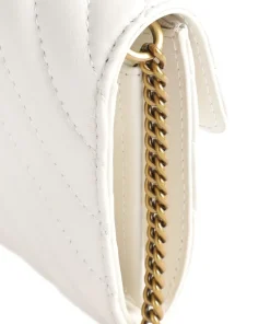 Love One Geldbörse fein genarbtes Rindsleder weiß