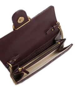 Love One Geldbörse fein genarbtes Rindsleder bordeaux