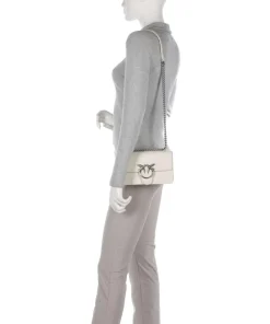 Love One Mini Schultertasche fein genarbtes Rindsleder elfenbein