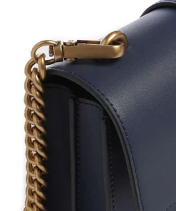 Love One Mini Umhängetasche fein genarbtes Kalbsleder dunkelblau