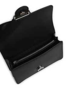 Love One Mini Umhängetasche fein genarbtes Kalbsleder schwarz