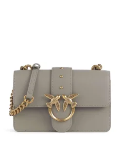 Love One Mini Umhängetasche fein genarbtes Kalbsleder taupe