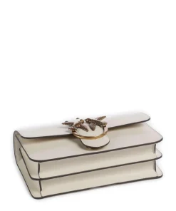 Love One Mini Umhängetasche fein genarbtes Kalbsleder elfenbein