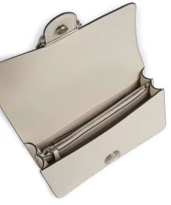 Love One Mini Umhängetasche fein genarbtes Kalbsleder creme