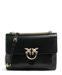 Love One Soft Big Schultertasche fein genarbtes Kalbsleder schwarz