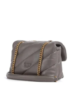 Love Puff Mini Schultertasche Schafsleder taupe