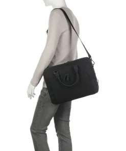 Luca Aktentasche 15″ Ziegenleder schwarz