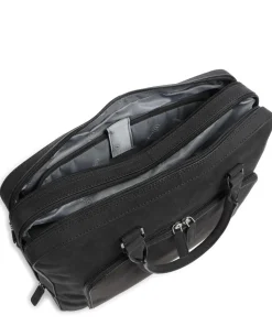 Luca Aktentasche 15″ Ziegenleder schwarz