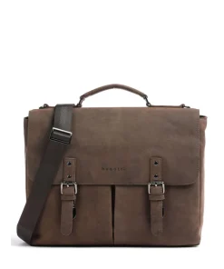 Luca Aktentasche 15″ Ziegenleder braun