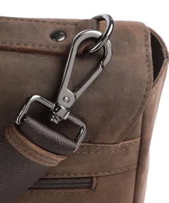 Luca Aktentasche 15″ Ziegenleder braun