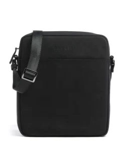 Luca Umhängetasche Ziegenleder schwarz