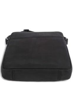 Luca Umhängetasche Ziegenleder schwarz