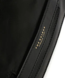 Lucrezia Umhängetasche glattes Rindsleder schwarz