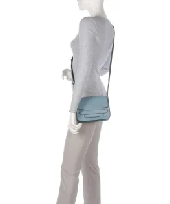 Lucrezia Umhängetasche Rindsleder hellblau
