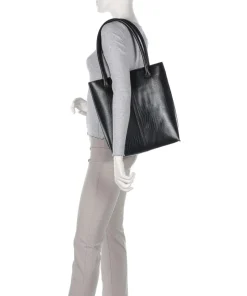 Lucy Shopper Büffelleder schwarz