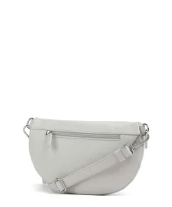Luis Umhängetasche genarbtes Rindsleder hellgrau